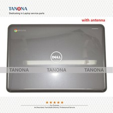 New 5XW0X For Dell Chromebook 13 3380 Education LCD Back Cover Rear Lid Top Case