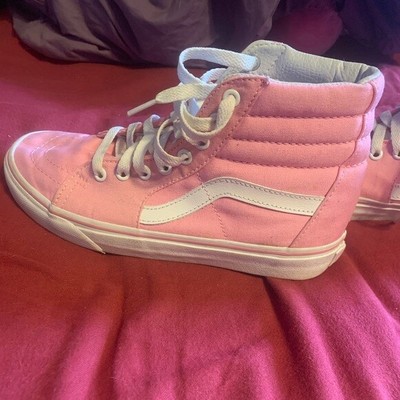 hi top pink vans