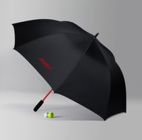 Luxury Windproof Umbrella Sun Rain Anti-UV Automatic Black by Hidewise London