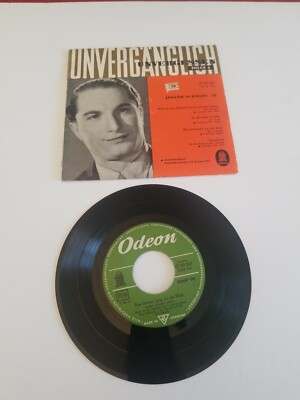 EINE STIMME GING UM DIE WELT  RARE VINTAGE 45 NR.MINT 0 40 361 ODEON GERMANY 