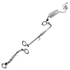 Front Flex Pipe Center Muffler Exhaust System Kit fits: 2007-2012 Elantra 2.0L