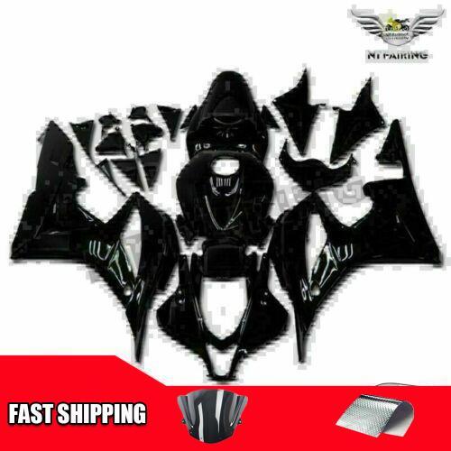 MSA Injection Mold Glossy Black Fairing Fit for Honda 07-2008