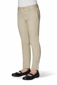 toast khaki pants french twill stretch waist adjustable skinny leg l56