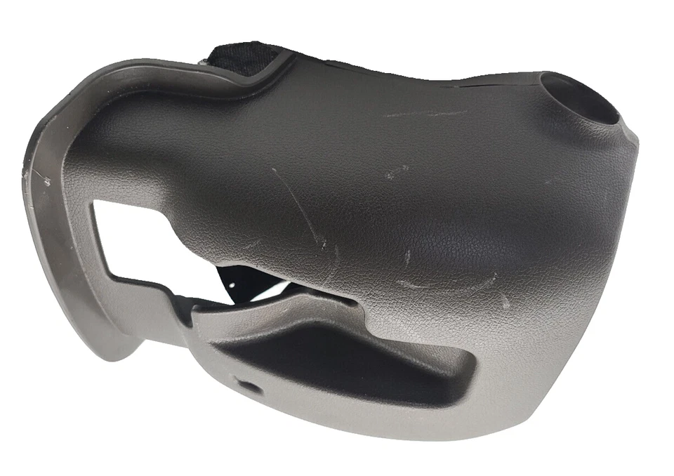 Cubierta de columna de dirección gris claro Hyundai Accent 2012-17 moldura de plástico con cortina Foto 3 de 4