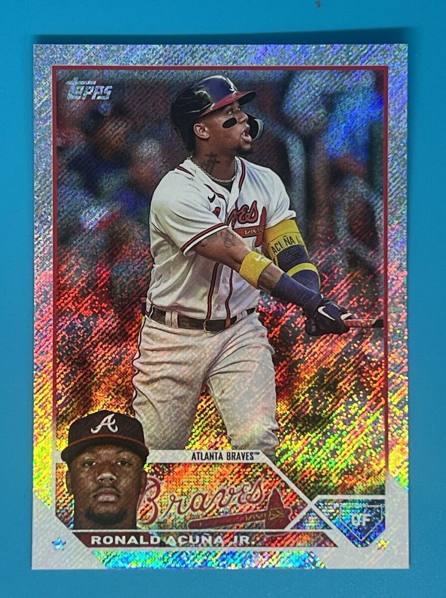 2023 Topps Complete Set Foilboard #150 Ronald Acuña Jr