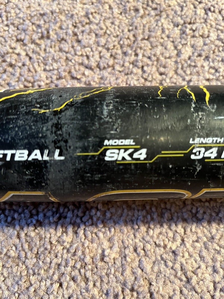 Batte De Softball Easton Hammer SK4 34" 28oz – Modèle Lent, Bon état, Diamètre 2 1/4