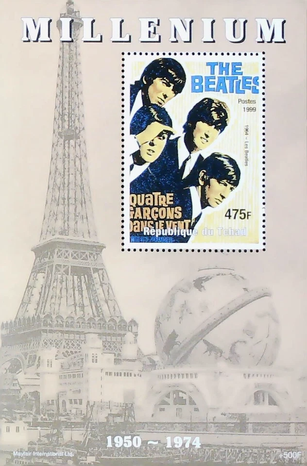 THE BEATLES John Lennon P. McCartney G. Harrison 1999 MNH** Sheet LX57