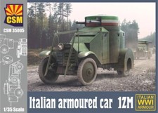 COPPER STATE MODELS CSM 35005 1:35 WWI ITALIAN ARMOURED CAR 1ZM