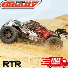Team Corally Kagama 4 4S Brushless RC Monster Truck RTR 4x4 Basher Car Red