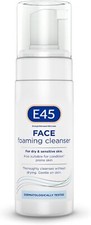 E45 Foaming Face Wash - Daily Cleanser for Dry & Sensitive Skin - Gentle Makeup