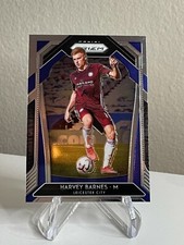Harvey Barnes 2020-21 Panini Prizm EPL Soccer #130 Leicester City 