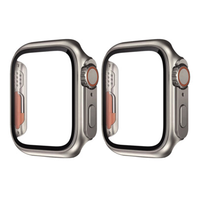 For Apple Watch Case Screen Cover Series 9 8 7 6 5 4 SE 3 2 Like Ultra 45 44mm