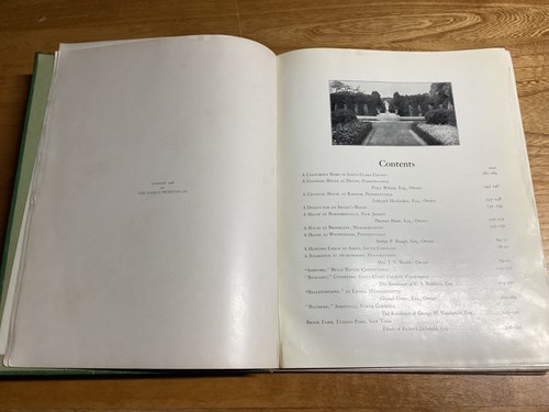 1906 American Country Homes And Their Gardens - John Cordis Baker - Picture 5 of 17