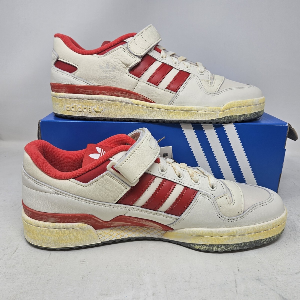 84様 Men's Adidas Forum 84 Low AEC Shoe 'Vintage Pack' / Red White