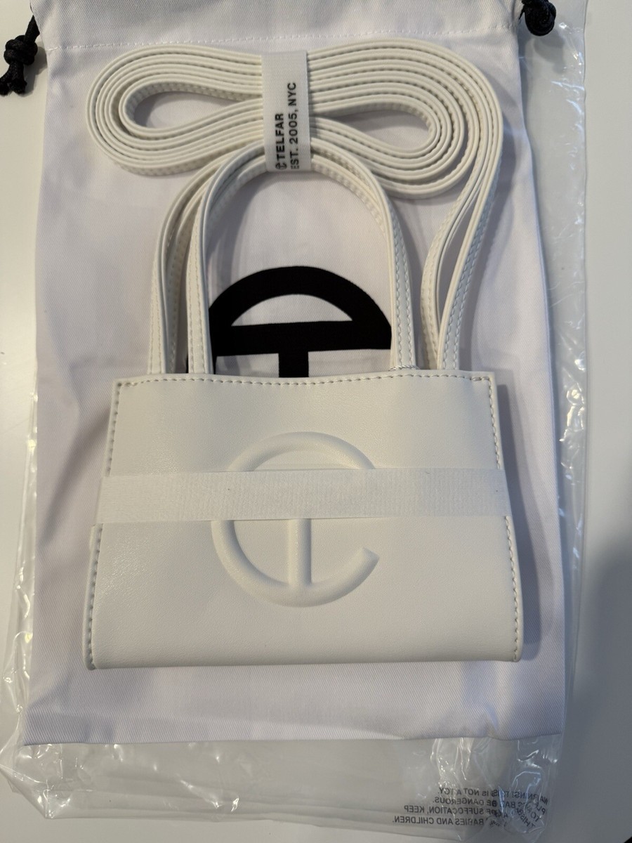 【TELFAR】Small Shopping Bag White TELFAR WHITE SMALL SHOPPING BAG | eBay