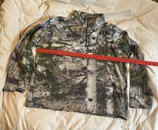 Mossy Oak Size XL 46-48 Unisex Pullover 1/4 ZIP preowned