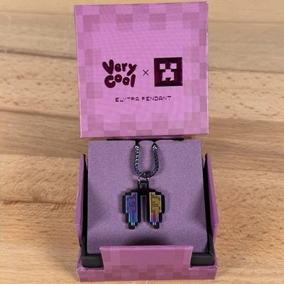 Very Cool Shirtz x Minecraft -  Elytra Pendant Necklace    *LIMITED EDITION NEW*