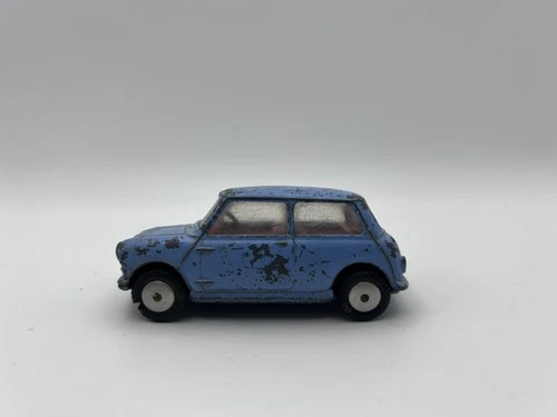 Vintage Corgi Toys Morris Mini Cooper – Light Blue (1960s) – Made in England