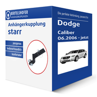 Auto Hak AnhäNgerkupplung Starr für Dodge Caliber TOP