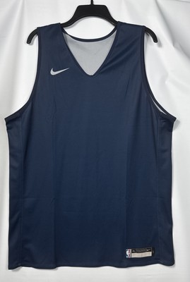 Nike NBA Authentics Reversible Tank (XL-Tall) Blue/Gray Professional Team issue*
