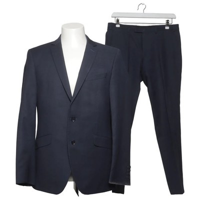 Digel, Anzug, Größe: 48, Polyester/Viskose, Blau, Einfarbig #r7z