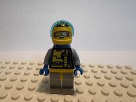 Vintage LEGO Unitron Chief SP049 Minifigure 1994 Space w/ Helmet & Visor