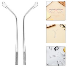 2Pcs Eyeglass Arm Replacement, Repair Temples for Glasses, Eyeglass Parts
