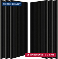 6 PCS Acoustic Panels,48''X24''X1'' Soundproof Foam Wall Panels,High Density Fir