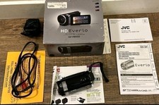 JVC Everio GZ-HM450 HD Camcorder Zoom Digital Video Camera W Accessories READ