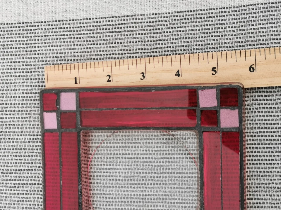 Bandeja quadrada colecionável para decoração de casa em mosaico ART DECO - Imagem 3 de 4