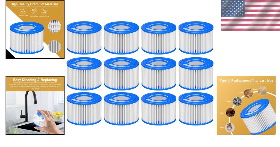 2Pcs Hot Spring Spa's Zoetwater Ion Continue Zilver Ion Filter Hot Springs Zilver Ion Cartridge Effectieve Waterzuivering