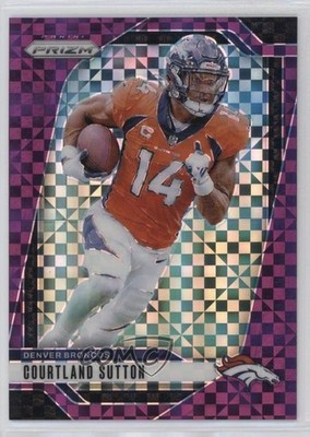 2024 Panini Prizm Purple Power Prizm 8/49 Courtland Sutton #86 0us8
