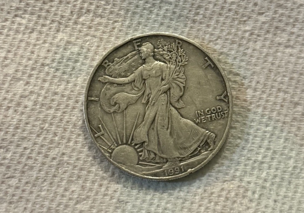 1991 Liberty Silver Dollar | eBay