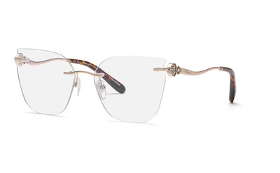 Chopard Brille VCHL84S 0A39 GOLD ROT GLÄNZEND TOTAL 56/16/130 Damen