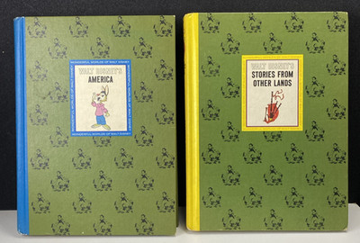 2 x The Wonderful World of Walt Disney America & Stories From Other Lands 1965