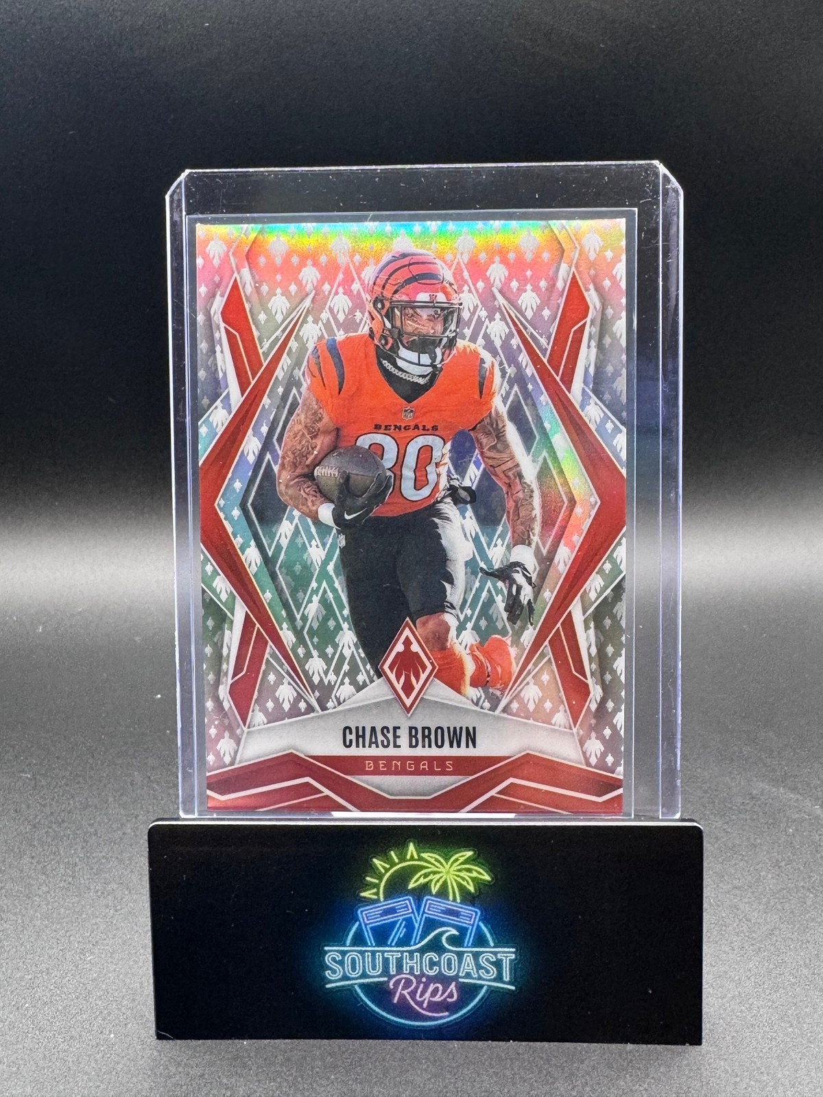 2025 Panini Phoenix #92 Chase Brown Phoenix Prizm #/149