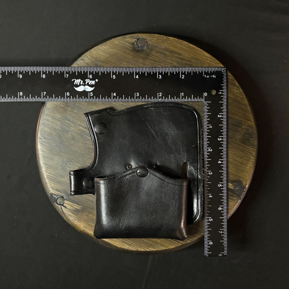 Don Hume Shoulder Rig Double Stack Magazine Pouch Fits 2 9mm Mags Plain ...