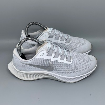 Nike Downshifter 11 White Silver Running Shoes BQ9647-009 Women's Sz 8