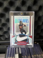 2023 Panini National Treasures - HEIRLOOMS Bijan Robinson Nike SWOOSH 1/1 MEM/RC