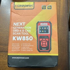 NEW Konnwei KW850 Next Generation OBD2 & CAN Scan Tool Brand New open box