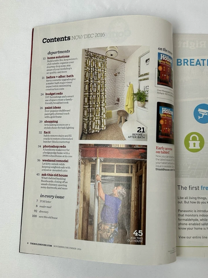 This Old House Magazine November December 2016  Foto 4 de 4