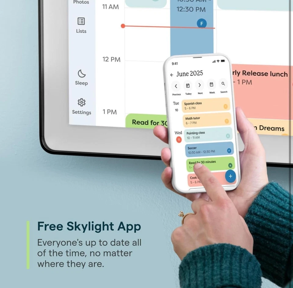 Skylight - Calendar Max: 27 inch Touchscreen Smart Calendar and Family Organi... - Image 3 of 4