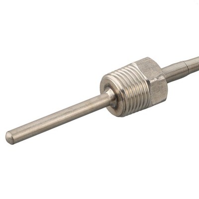 3 M Kabeltemperatursensor Edelstahl 304 Fixed Thread Pt1/2 Isolierter Faden