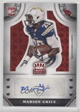 2014 Panini Crown Royale Retail Red Pyramid 14/14 Marion Grice #S-MG Auto 1i0