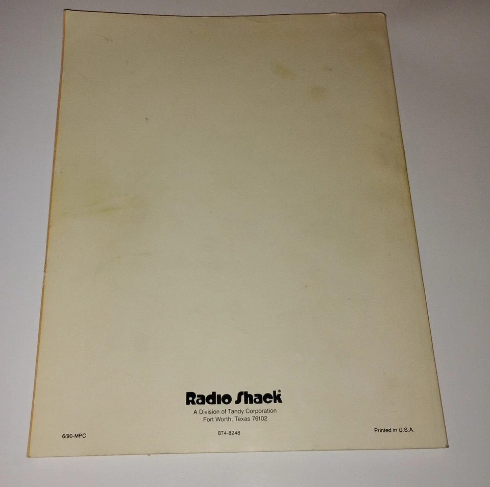 Tandy 1000 RL Personal Computer Installation And Operation Manual - Image 2 of 4