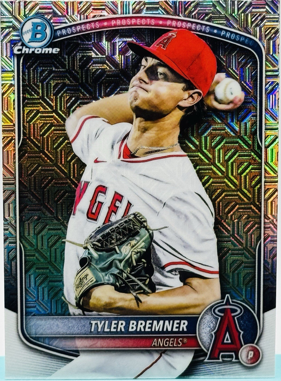 2025 Bowman Draft Tyler Bremner Image Variation Mega Mojo Refractor BDC-37 SSP