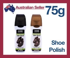 Premium Shoe Polish Leather Kit Black/Brown 75ml Care Clean Scuffs Quality New