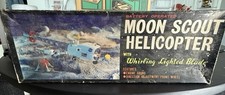 MOON SCOUT HELICOPTER MARX SPACE TOY BATTERY Non Working
