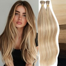 CLEARANCE Stick I Tip Human Hair Extensions 1g/s or 0.5g/s 100 Itip Remy Hair