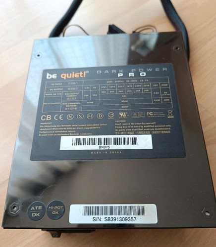 Be Quiet! Dark Power Pro 850W PC-Netzteil